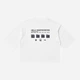 Футболка хлопковая оверсайз короткая женская Uniqlo 956028825 XL Белая (1159870267) - изображение 16