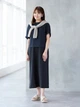 Футболка хлопковая оверсайз женская Uniqlo 20827268 XS Черная (1159874175) - изображение 8