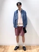 Рубашка джинсовая женская Uniqlo 728297419 XL Синяя (1159906805) - изображение 7