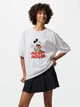 Футболка хлопковая оверсайз длинная женская Uniqlo 809878 L Серая (1159925540) - изображение 1