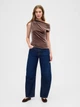 Топ женский GAP 277612542 S Коричневый (1159932403) - изображение 3