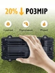 Акумулятор ECO-WORTHY LiFePO4 12V 20Ah 256Wh батарея для човнів кемпінгу та сонячних систем з вбудованою BMS ресурсом понад 4000 циклів - зображення 2