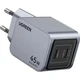 Зарядное устройство Ugreen 2xUSB-C PD45W GaN X707 gray (35008) - изображение 3