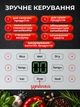Вакууматор для продуктов с регулировкой температуры запайки 8 режимов бытовой вакуумный упаковщик с дисплеем и резаком пакеты и трубка в комплекте - изображение 3