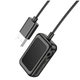 FM модулятор Bluetooth 5.3 AUX для автомобиля до 32 ГБ черный Borofone LS-2686 - изображение 8