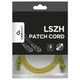 Патч-корд 0.25м S/FTP Cat 6A CU LSZH yellow Cablexpert (PP6A-LSZHCU-Y-0.25M) - зображення 4