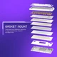 Клавіатура бездротова Proove Gaming Coupe Black/Purple, UKR/ENG (WKCP00022416) - изображение 8