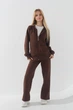 Кофта однотонна для дівчинки ADK 2983 140 см Коричневий (2000990721525W) shop (2000990721525) - изображение 2