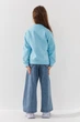 Кофта з принтом для дівчинки Ecrin 4761 110 см Блакитний (2000990721877D) shop (2000990721877) - изображение 5