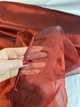 Тканина Тюлева Органза Манна бордо - изображение 4
