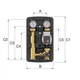 Змішувальна насосна група Meibes MeiFlow S Black Edition MC 1 (M66731GCBPLL) - зображення 2