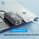 Мережевий адаптер HP DHC-CT101C / USB 3.0 / Gigabit Ethernet / Black - зображення 3