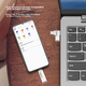 Металевий USB-флеш-накопичувач ThinkPlus Lenovo 50 ГБ, подвійний інтерфейс USB 3.2 та Type-C, велика ємність, сумісний із телефонами та комп'ютерами, USB-накопичувач для бізнесу та офісу, серія MU90 - зображення 7