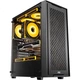 Игровой корпус AOC CG276B для настольных ПК (материнская плата ATX, быстросъемная панель на магнитах, 8 мест для вентиляторов, боковая панель из стекла, поддержка водяного охлаждения 240 мм, многоканальная сетчатая вентиляция) - изображение 3