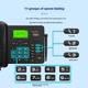 Телефон стаціонарний Taifeng888 4G/5G бездротовий CORD890 чорний - зображення 5