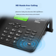 Телефон стаціонарний Taifeng888 4G/5G бездротовий CORD890 чорний - зображення 8