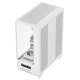 AOC AICG880W белый, корпус для игрового компьютера EATX, панорамный обзор на 270°, быстросъемная конструкция, поддержка двух видеокарт в 9 слотах, совместимость с системами водяного охлаждения 480 мм, цифровой дисплей. - изображение 8