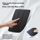 Чохол Shanmo для iPad Air 8/7/6 2026/25 універсальний з тримачем для стилуса, 11", акриловий, сірий - зображення 8