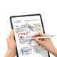 Стилус LinkStone ємнісний для iPad 10/9/5/Pro, для малювання та письма - зображення 3