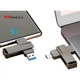Флеш-накопичувач ThinkPlus Lenovo 512ГБ USB3.2 Type-C металевий для телефону та комп'ютера MU110 - зображення 1