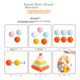 Шарики надувные DEERC Macaron для сухого бассейна, 200 шт, для детей - изображение 11
