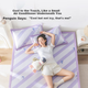 Оригінальний охолоджувальний килимок JD 250D Milk Silk Soft, прохолодний та антибактеріальний, набір із трьох предметів, килимок Ice Silk класу A, 1,5*2 м, щасливий пінгвін - изображение 7