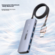 USB-концентратор UNITEK USB 3.2, 10 Гбіт/с, з блоком живлення Type-C, кабель 1 м - зображення 11