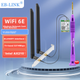 EB-LINK Intel AX210 Chip Desktop Wireless Network Card with External Antenna, M.2 Interface, WiFi 6 Tri-Band Network Card, Bluetooth 5.3, Internal Module for Computer Motherboard - зображення 4