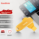 Флешка SanDisk 64ГБ Type-C USB3.2 DDC6, жовта - зображення 4