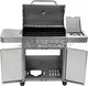 Gazowy grill Proline 4+1 ze stali nierdzewnej 40214 (5903755402141) - obraz 4