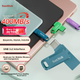 Флешка SanDisk 512ГБ Type-C USB 3.2 Dual Drive DDC3, 400МБ/с, синя - зображення 4