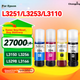 Чернила Zhangping, черные, для принтеров Epson L3250/L3251/L3169/L3168/L3153/L3110/L3256/L3253/L3166/L3167/L3210 - изображение 4