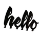 Вешалка настенная Hello - изображение 1