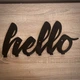Вешалка настенная Hello - изображение 2