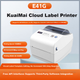 Принтер KuaiMai E41G 4G Cloud термо для этикеток штрих-кода, для доставки - изображение 6