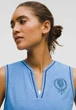 Тенісна майка Lululemon V-Neck Graphic W Блакитний S LW1FRUS - изображение 4