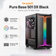 Корпус для ПК be quiet! Pure Base 501 DX Midi-Tower без БЖ ATX/MicroATX/Mini-ITX Black (BGW76) - зображення 1