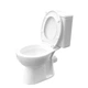 Унитаз Vivia Simple 42х38х72,5 см белый (А0057924) - изображение 3