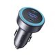 Автомобільний зарядний пристрій UGREEN EC307 30W 3-Port Fast Car Charger Dark-Grey - изображение 1
