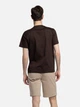 Футболка чоловіча коричнева бавовняна Arber T-SHIRT FF19 XL зріст 5 коричневий (M13.24.38.621) - изображение 4