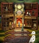 Бук Нук Магічне місто Book Nook Magical Town House DIY Інтер'єрний конструктор M-8002 - изображение 4