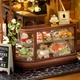 Румбокс Кав’ярня Інтер'єрний конструктор Encounter With Time Coffee Shop DIY Miniature Dollhouse Kit BC-001 - изображение 4