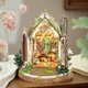 Бук Нук Квітка мрії Book Nook Dreamland Floral Studio DIY Інтер'єрний конструктор SQ-66 - изображение 5