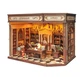 Бук Нук Кабінет Афіни Інтер'єрний конструктор Book Nook Athenaeum Cabinet DIY SJ-038 - изображение 3
