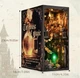 Бук Нук Дім магії Гаррі Поттера 3D Інтер'єрний конструктор The House of Magic Book Nook SL-08 - изображение 7