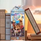 Бук Нук Мобільний Літаючий Дім Інтер'єрний конструктор Mobile Flying House DIY Book Nook Kit 68050 - изображение 3