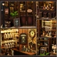 Румбокс Кутова таверня Corner Tavern DIY Mini House Kit Roombox AW03-001 - изображение 8