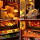 Бук Нук Китайська вулична їжа Book Nook Chinese Street Food Інтер'єрний конструктор DIY TC-27 + купол - изображение 8