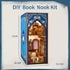 Бук Нук Ретро-книгарня Інтер'єрний конструктор Salton’s Retro Bookstore DIY Book Nook Kit 68060 - изображение 7