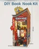 Бук Нук Ремонтна майстерня Гараж Book Nook Spikes Garage 68048 DIY Kit Інтер'єрний конструктор - изображение 5